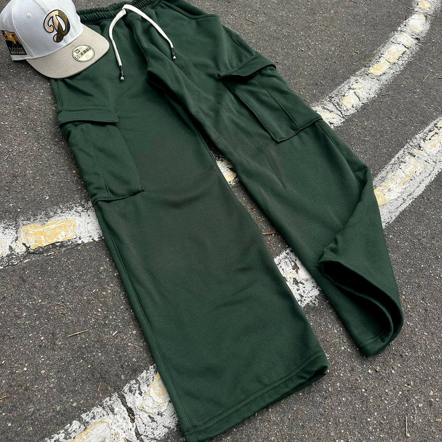 Pantalon Sudadera Cargo Hombre