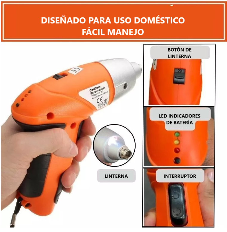 DESTORNILLADOR INALÁMBRICO